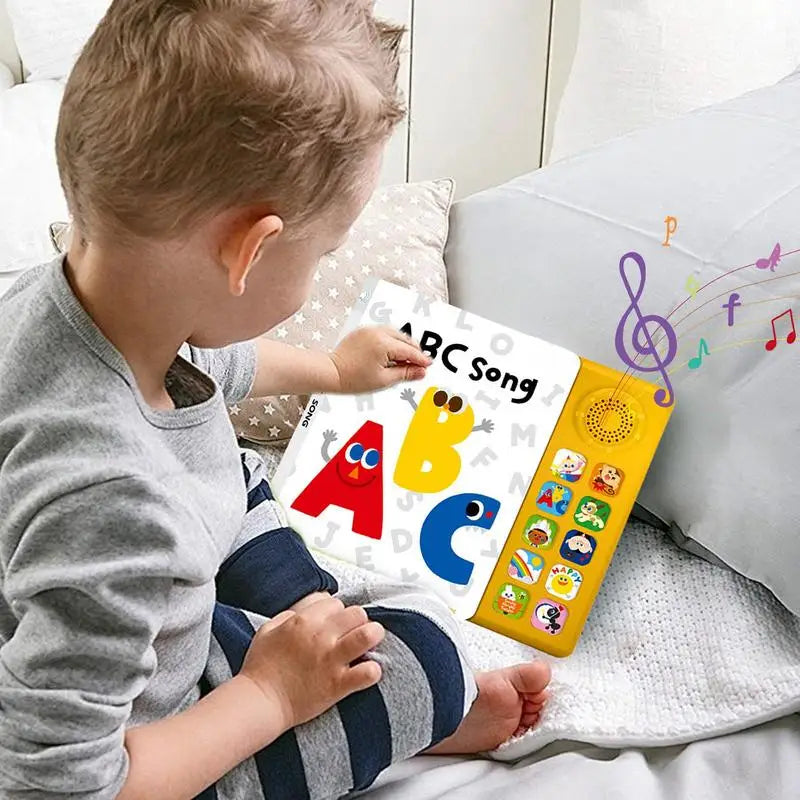 Nursery Rhyme Book Musical Learning Book 10 Nursery Rhymes English Enlightenment Teaching Aids for Boys and Girls