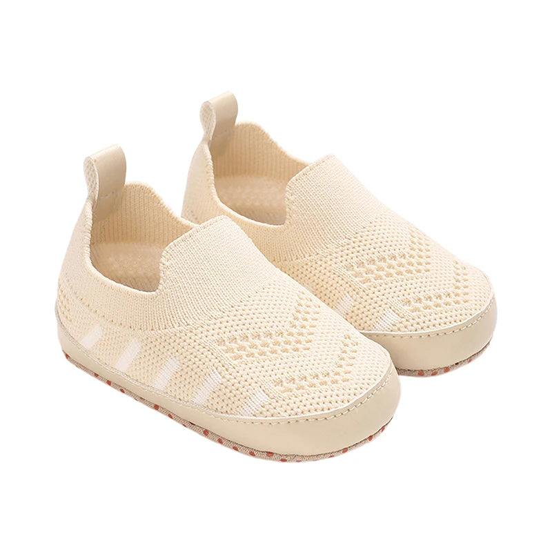 Toddler Canvas Sneakers Colorful Striped Slip-on Shoes Lightweight Breathable Soft Sole Casual Shoes for Summer Autumn