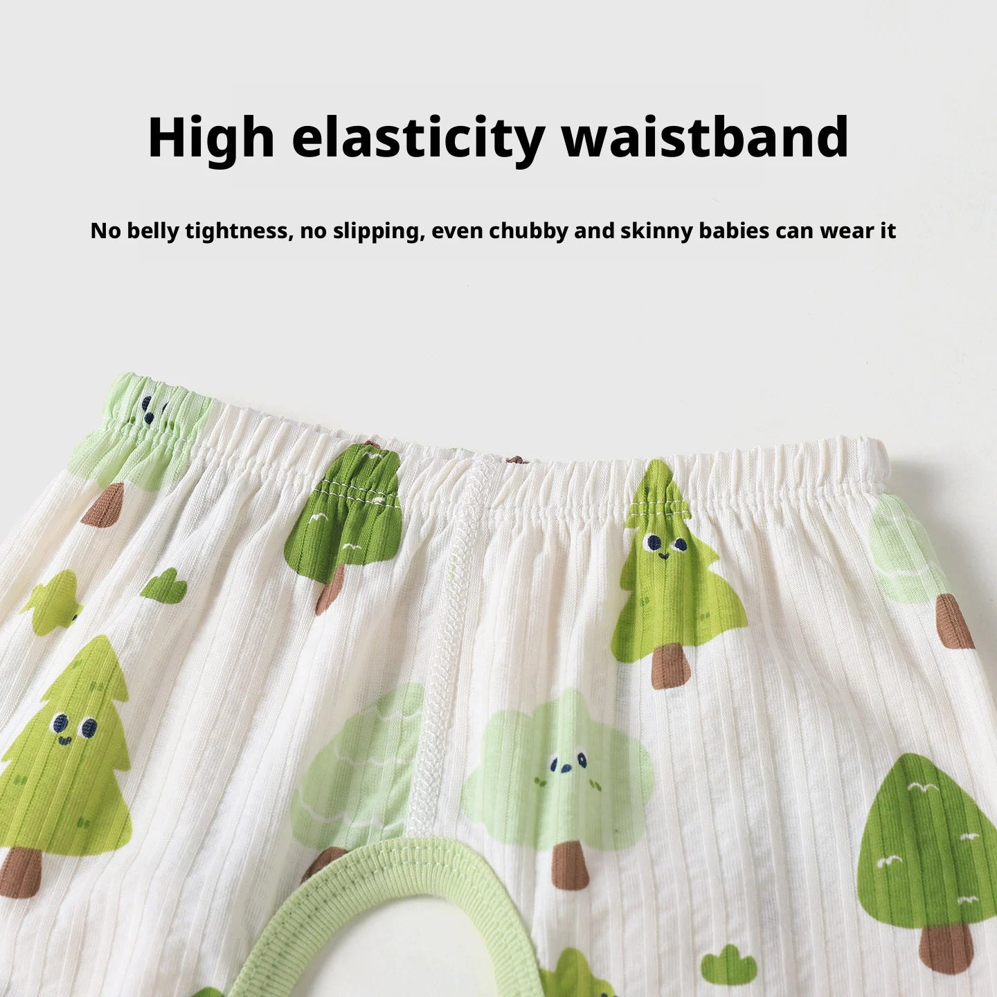 【Youqi】Chinese 0-2 Years Old Baby Pants Summer Open-Crotch Pants for Babies, Class a Pure Cotton Long Pants, Children's Seamless Leggings