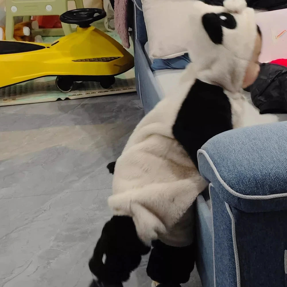 0-36months Baby Romper Newborn Winter Jumpsuit Overall Panda Animal Hooded Romper Keep Warm for Boy Girl Hallowe soft Pajamas