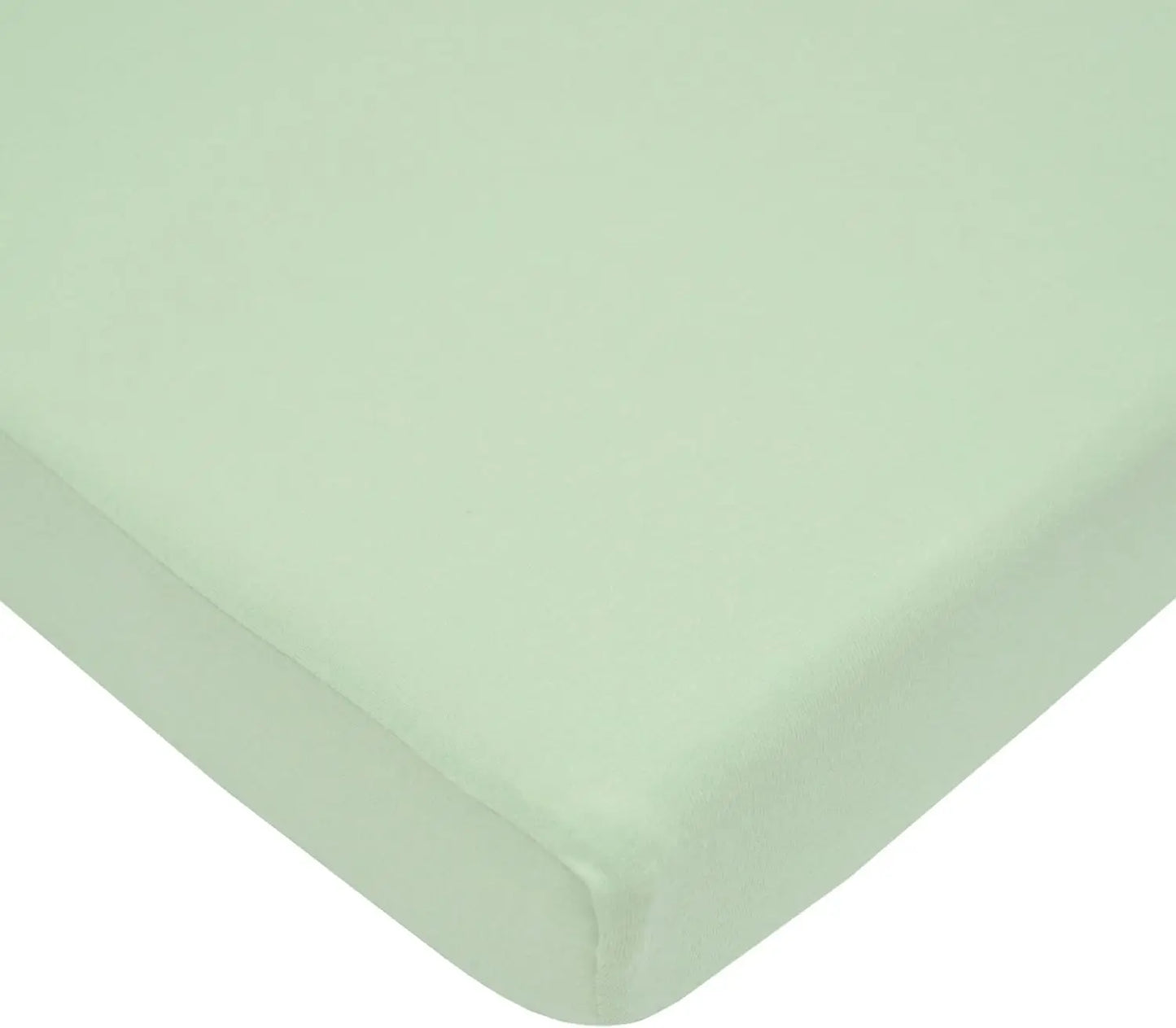 100% Natural Cotton Fitted Mini Crib Sheet 38" x 24" - Soft & Breathable for Pack N Play, Portable Crib, Boys & Girls