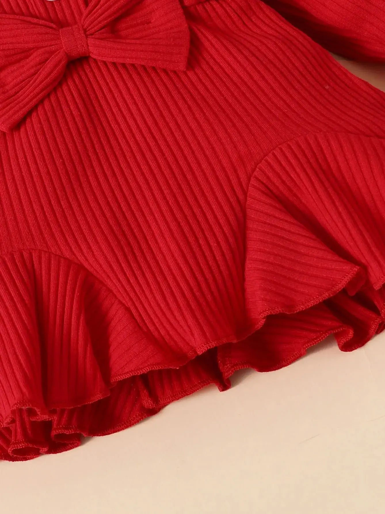 0-2 Year Old Newborn Baby Gilr Spring and Autumn Round Neck Long sleeved Princess Style Love Printed Pants Fashion Set