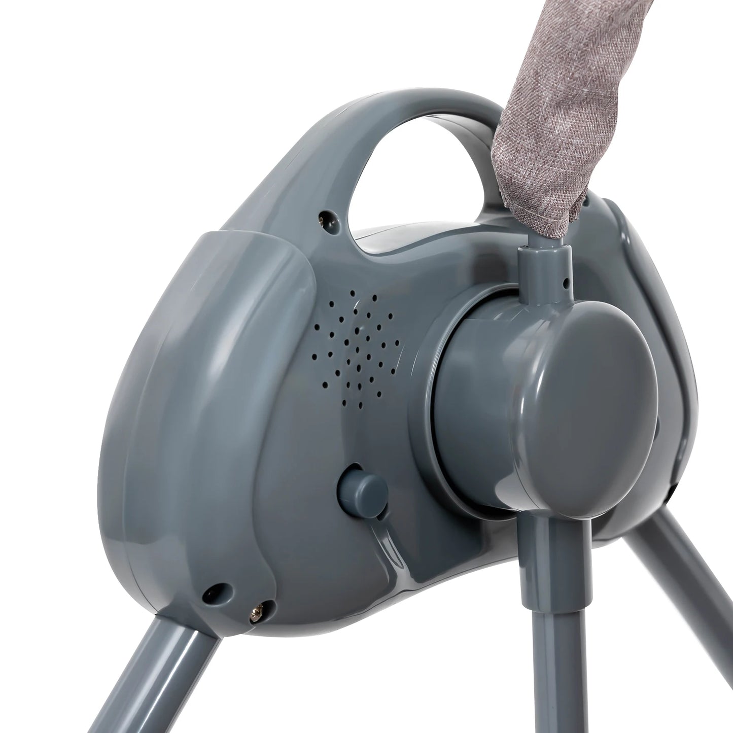 Baby Cradle Swing 5 Speeds Electric Stand Crib Auto Rocking Chair Bed with Remote Control for 0-18 Months Newborn Babies